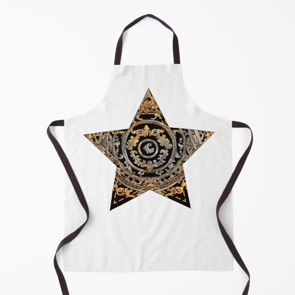 Item preview, Black glamour star | Around the World Motif designed and sold by GrifonJ.
