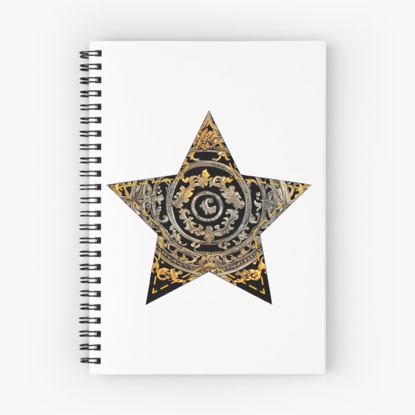 Item preview, Black glamour star | Around the World Motif designed and sold by GrifonJ.