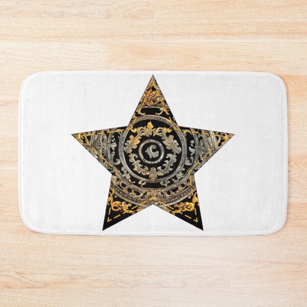 Item preview, Black glamour star | Around the World Motif designed and sold by GrifonJ.