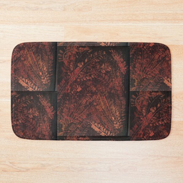 Item preview, Red Imprinted Autumn Leaves designed and sold by KanchansArt.