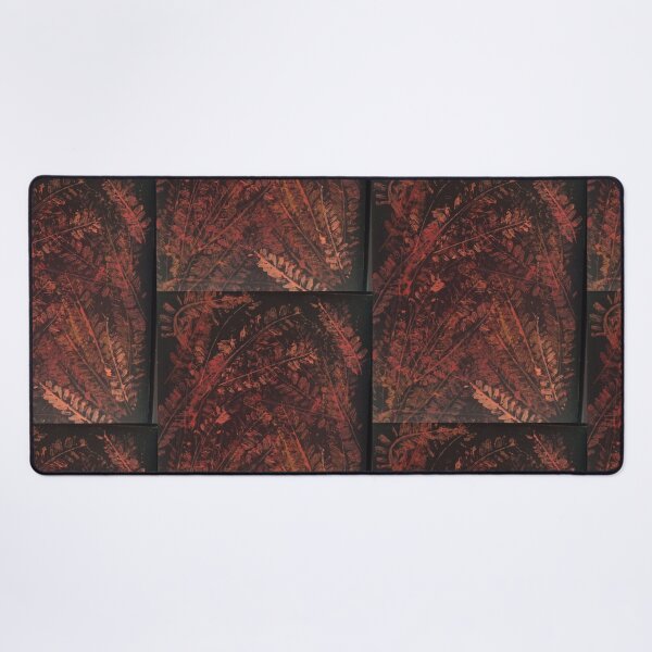 Item preview, Red Imprinted Autumn Leaves designed and sold by KanchansArt.