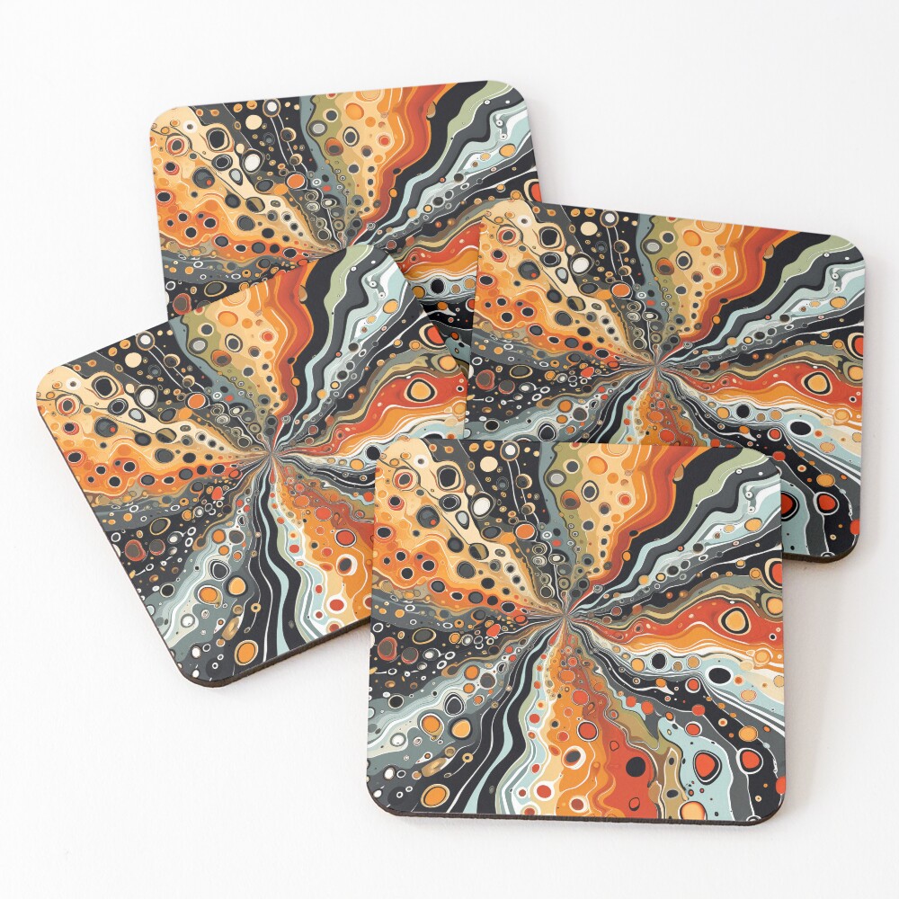 Item preview, Coasters (Set of 4) designed and sold by Visual-Elixir.