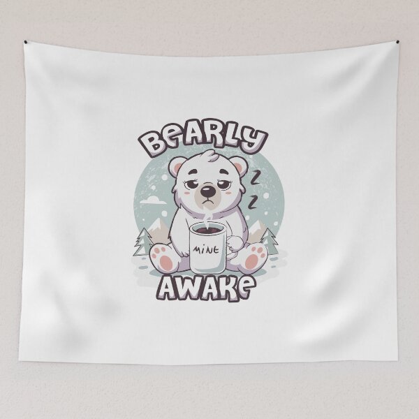 Item preview, bearly awake designed and sold by saraartjem.