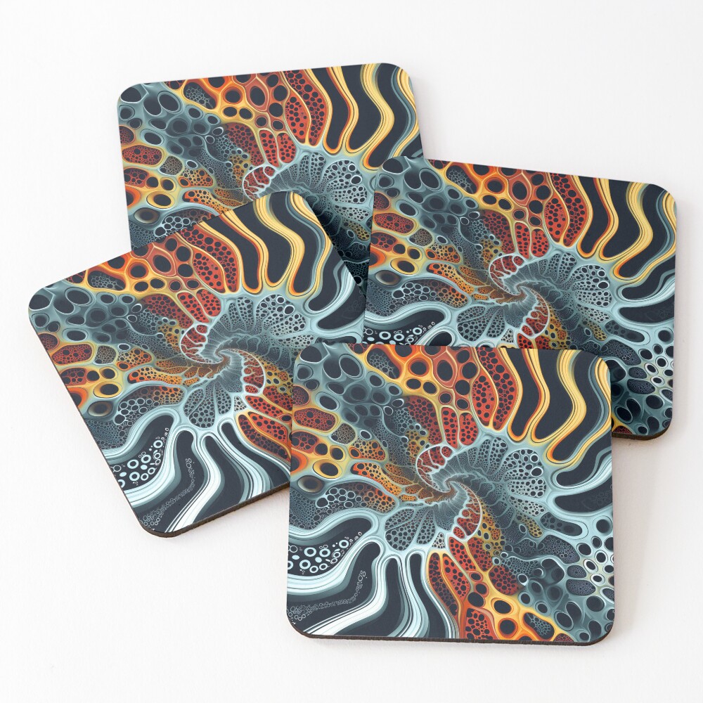 Item preview, Coasters (Set of 4) designed and sold by Visual-Elixir.