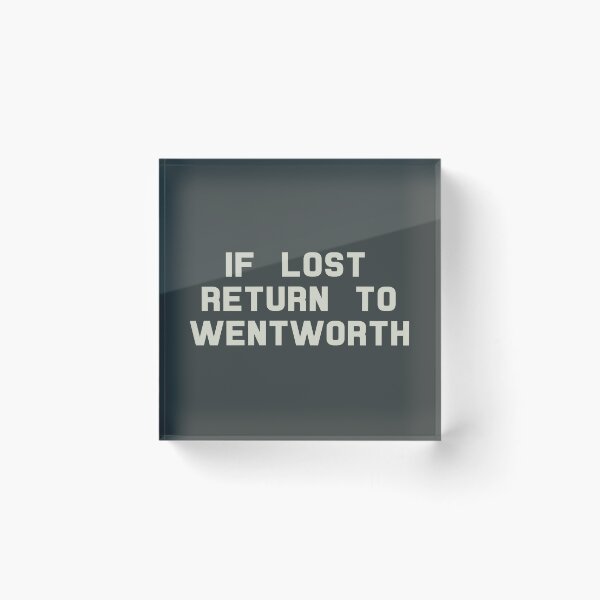 Artikelvorschau, If Lost Return to Wentworth Miller Tee entworfen und verkauft von 2000sbabyangel.