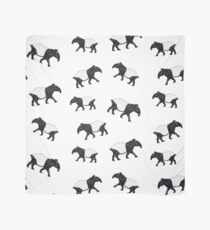 Malayan Tapir pattern Scarf