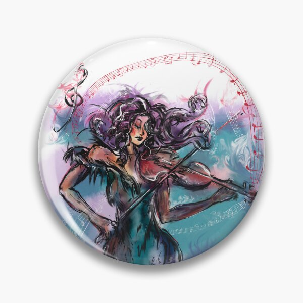 Item preview, girl playing the violin designed and sold by Artsarity.