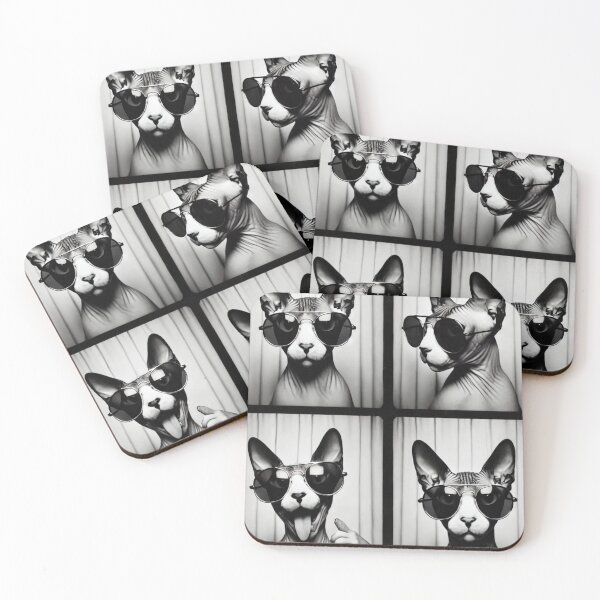 Item preview, Sphynx Cat Photobooth Funny Selfie Photography  designed and sold by Sphynx Cat Art.