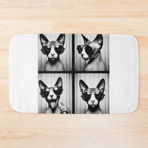 Item preview, Sphynx Cat Photobooth Funny Selfie Photography  designed and sold by Sphynx Cat Art.
