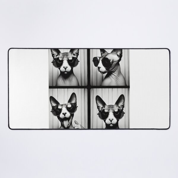 Item preview, Sphynx Cat Photobooth Funny Selfie Photography designed and sold by Sphynx Cat Art.