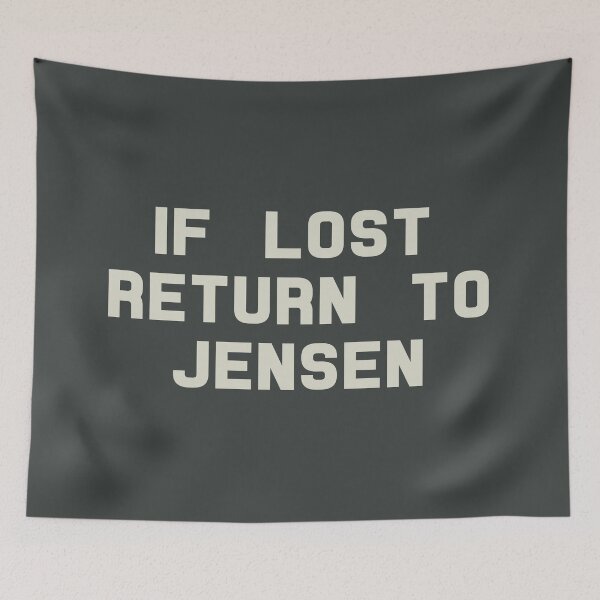 Artikelvorschau, If Lost Return to Jensen Ackles Tee entworfen und verkauft von 2000sbabyangel.