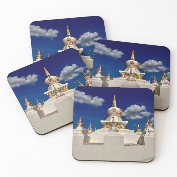 Item preview, Stupa Gandantegchinlen Monastery Ulaanbaatar, Mongolia designed and sold by nikawanders.