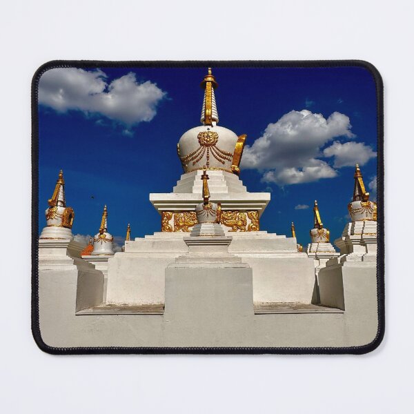 Item preview, Stupa Gandantegchinlen Monastery Ulaanbaatar, Mongolia designed and sold by nikawanders.
