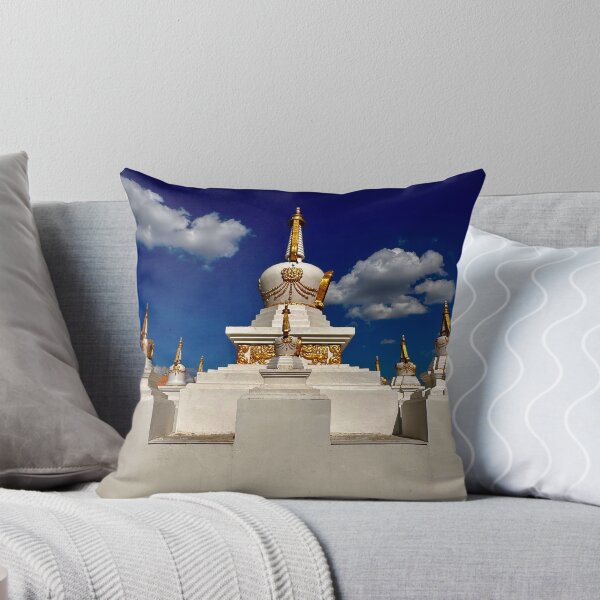 Item preview, Stupa Gandantegchinlen Monastery Ulaanbaatar, Mongolia designed and sold by nikawanders.