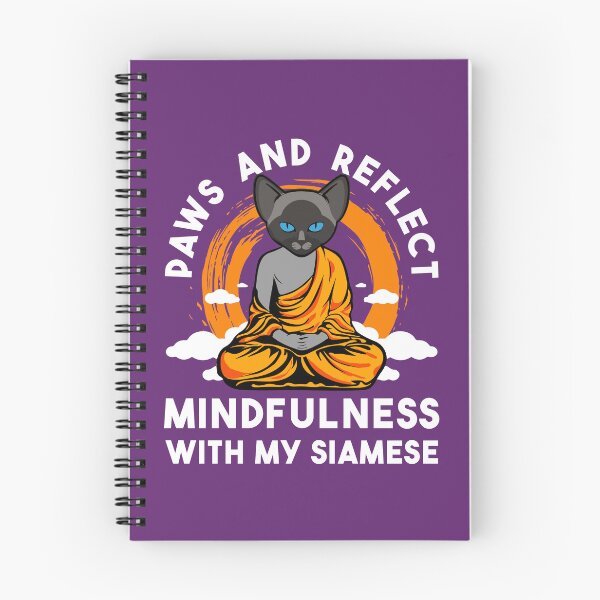 Item preview, Funny Buddha Cat Lover Paws and Reflect Mindfullness With My Siamese For Yoga Lover designed and sold by Dmetalx Art Apparel.