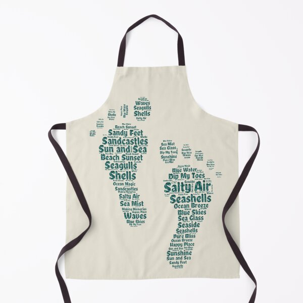 Item preview, Beach Footprint Word Art designed and sold by FaeryNuff.