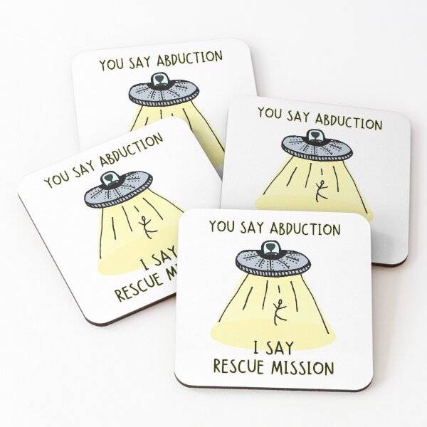 Item preview, Alien Abduction or Rescue Mission? designed and sold by PixiesPlace.