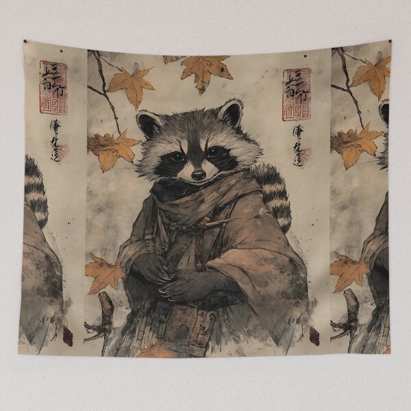 Item preview, Japanese Tanuki's Mischief designed and sold by bapupa.