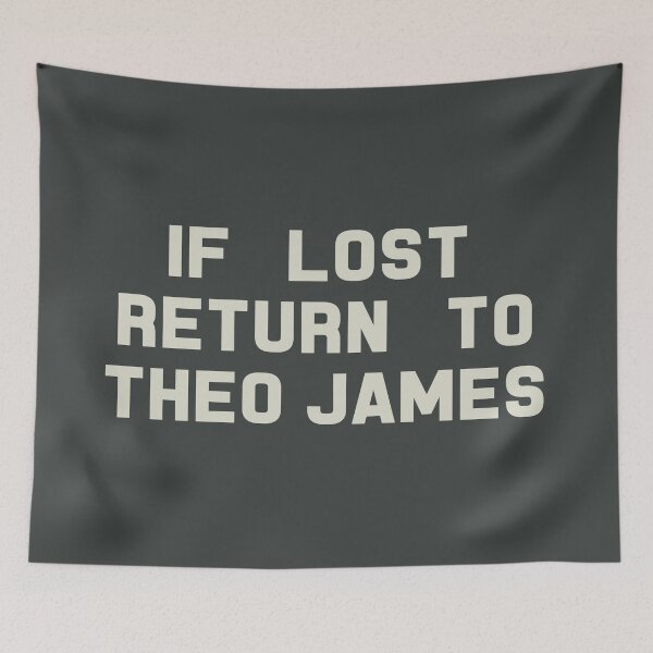 Item preview, If Lost Return to Theo James Tee designed and sold by 2000sbabyangel.
