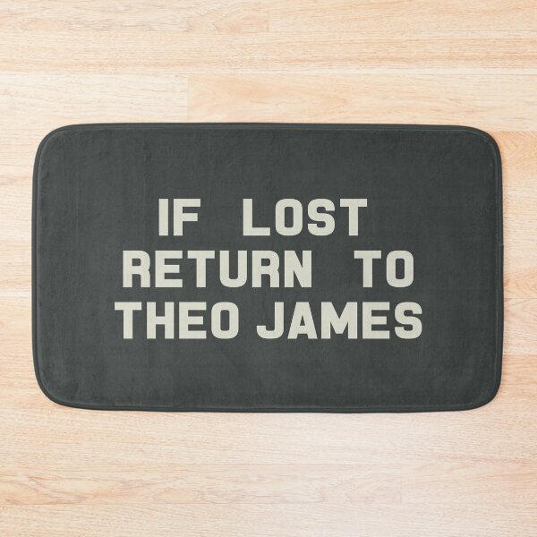 Item preview, If Lost Return to Theo James Tee designed and sold by 2000sbabyangel.