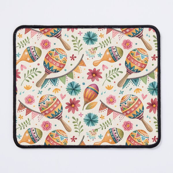 Item preview, Mexican Maracas Fiesta Pattern designed and sold by dulceguavashop.