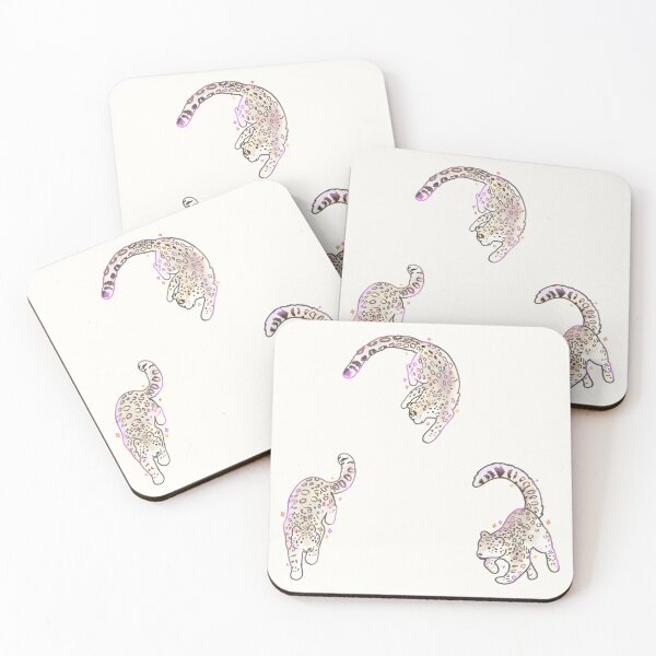 Item preview, snow leopard pack designed and sold by Mayarartsy.