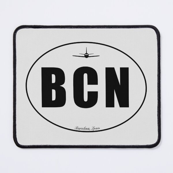 Item preview, BCN Barcelona Spain Airport Code designed and sold by Lartheviking.