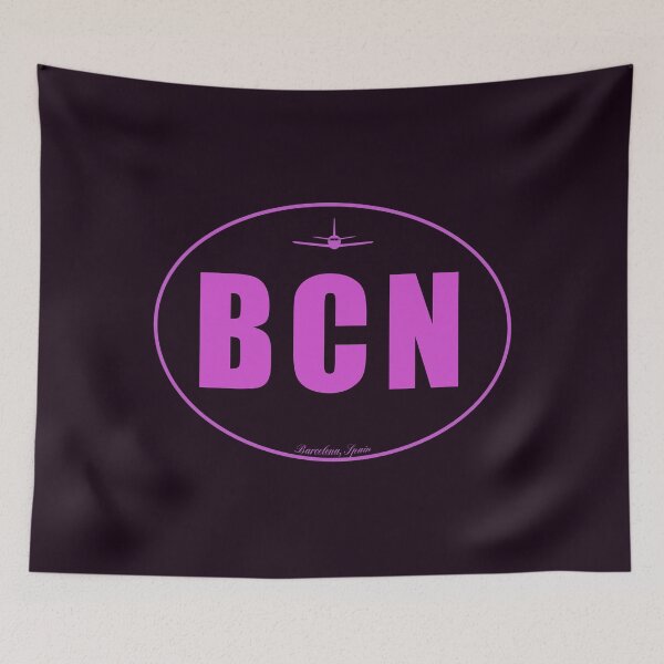 Item preview, BCN Barcelona Spain Airport Code designed and sold by Lartheviking.