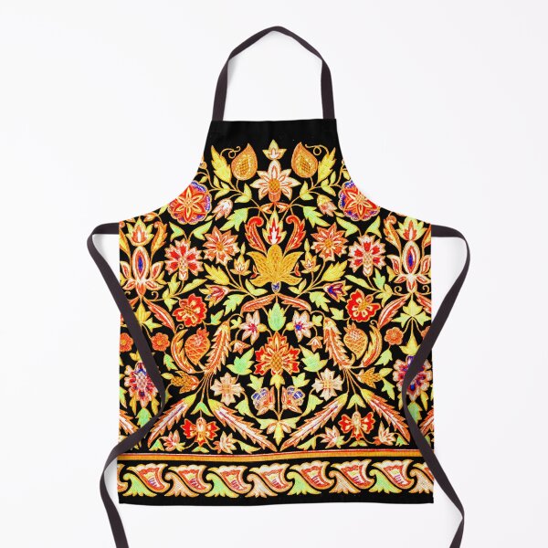 Item preview, Traditional Indian Embroidery Design Vines, Leaves, Flowers designed and sold by Pixelchicken.