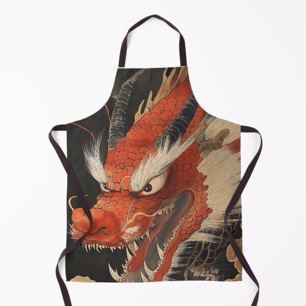 Item preview, Japanese Dragon Scroll Art designed and sold by bapupa.