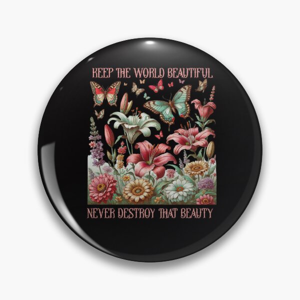 Item preview, KEEP THE WORLD BEAUTFUL designed and sold by FrameFlow.
