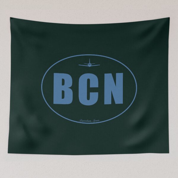 Item preview, BCN Barcelona Spain Airport Code designed and sold by Lartheviking.