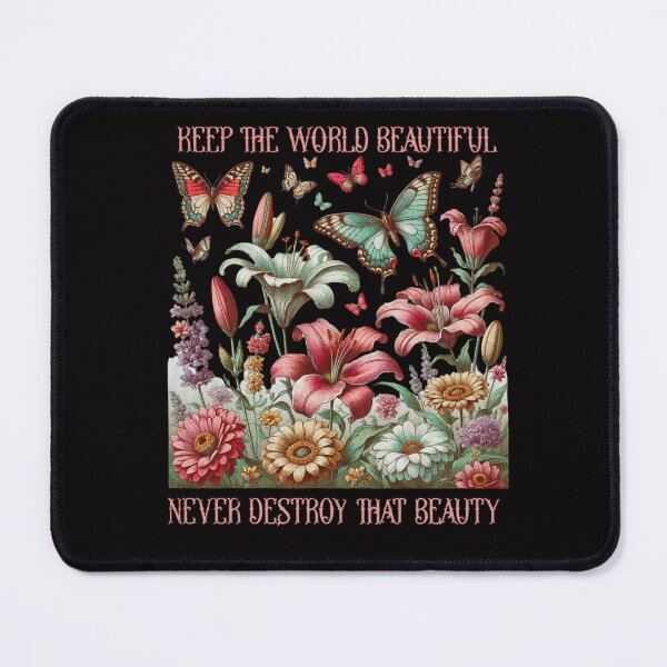 Item preview, KEEP THE WORLD BEAUTFUL designed and sold by FrameFlow.
