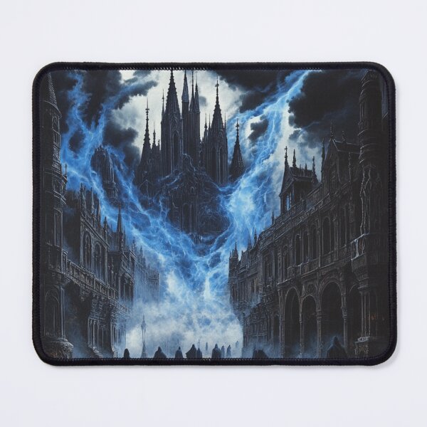 Item preview, Misty Dark City designed and sold by NicolasGlowArt.