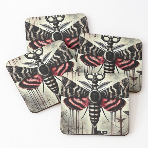 Item preview, DEATH MOTH HAWK WITH TIGER STRIPES  designed and sold by Occupational  Horrors.