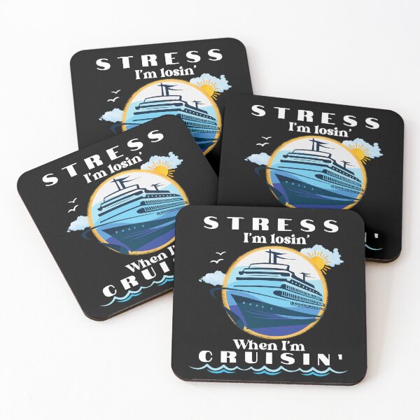 Item preview, Cruise Ship Lovers STRESS I'm Losin' When I'm CRUISIN' designed and sold by SunandShade.
