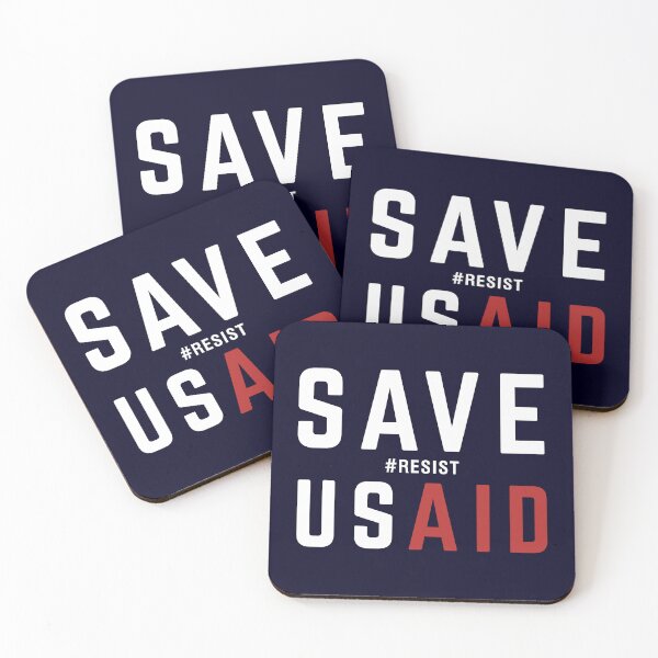 Item preview, Save USAID protest  designed and sold by BootsBoots.