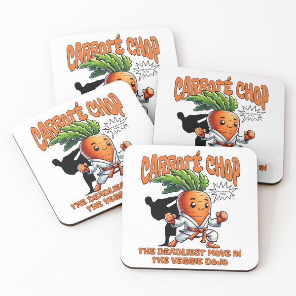 Item preview, karate chop - Carroté Chop - The deadliest move in the veggie dojo designed and sold by Tee-Craftify.