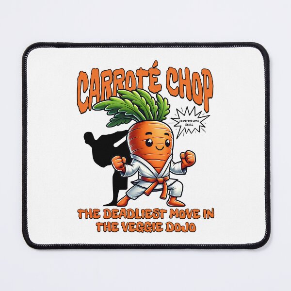 Item preview, karate chop - Carroté Chop - The deadliest move in the veggie dojo designed and sold by Tee-Craftify.
