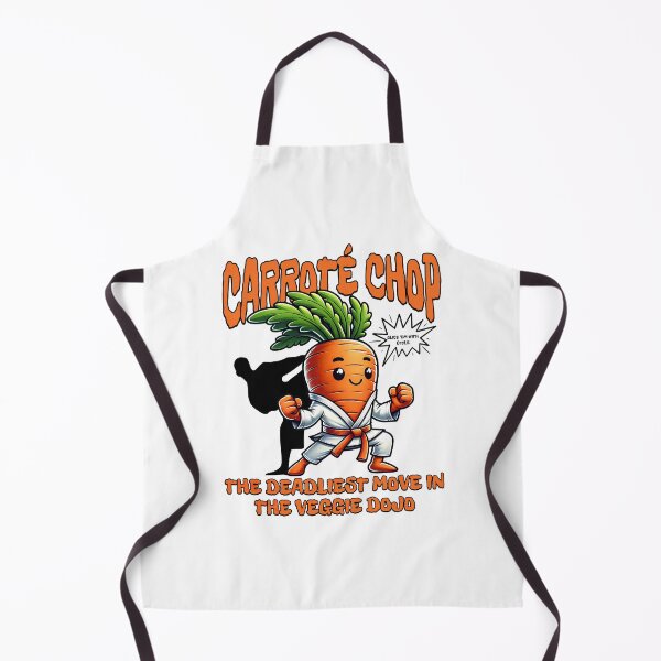 Item preview, karate chop - Carroté Chop - The deadliest move in the veggie dojo designed and sold by Tee-Craftify.