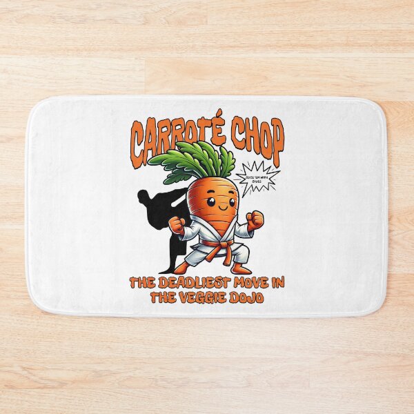 Item preview, karate chop - Carroté Chop - The deadliest move in the veggie dojo designed and sold by Tee-Craftify.