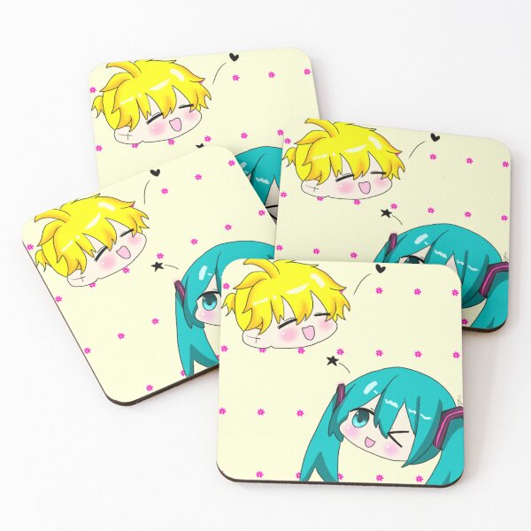Item preview, Hatsune Miku and Kagamine Len chibi  designed and sold by Upo030.