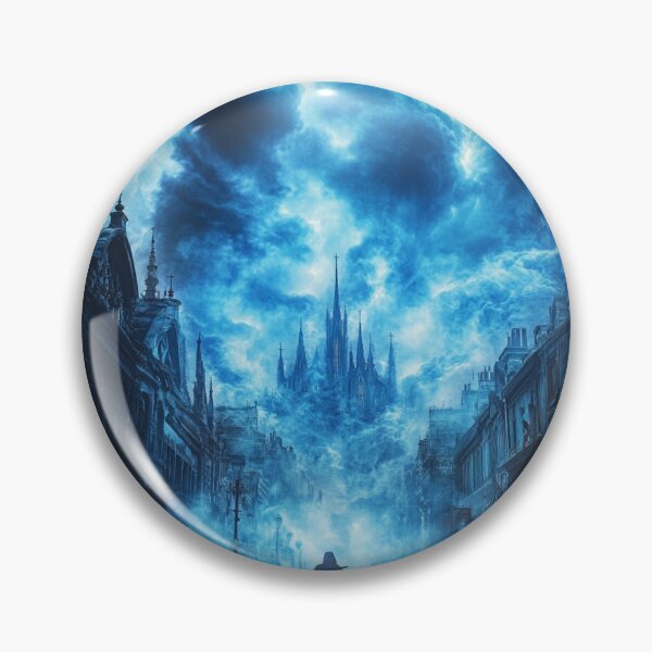 Item preview, Misty Fantasy City designed and sold by NicolasGlowArt.