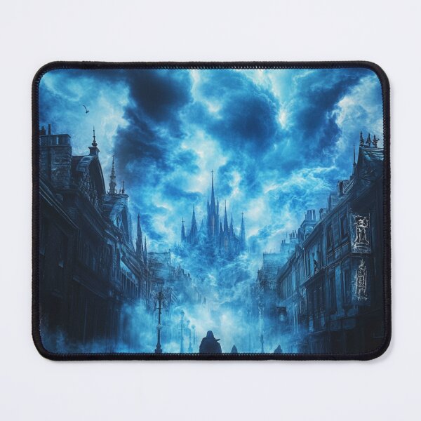 Item preview, Misty Fantasy City designed and sold by NicolasGlowArt.