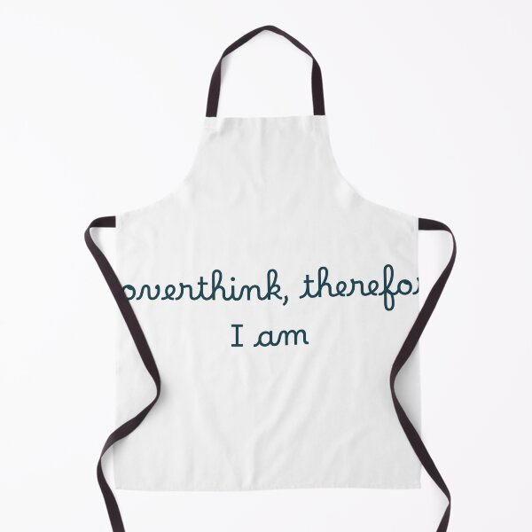 Item preview, I overthink, therefore I am designed and sold by Ninjacatoff.