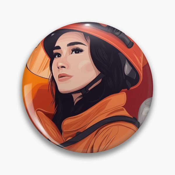Item preview, Female Firefighter designed and sold by mifan.