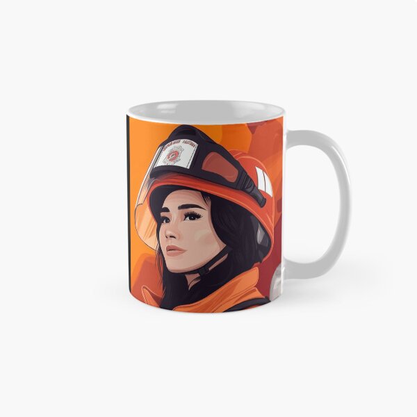 Item preview, Female Firefighter designed and sold by mifan.