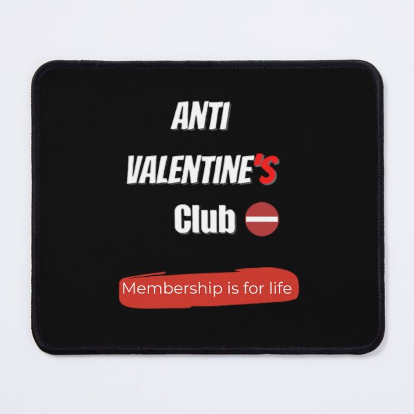 Item preview, Anti-Valentine’s Day Club | No Love Allowed designed and sold by Outiskte.
