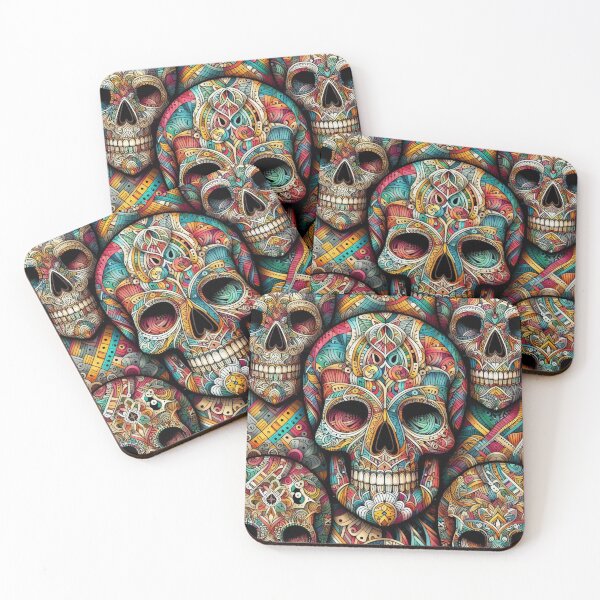 Item preview, Skull Pattern No.4 designed and sold by MJNurmi.