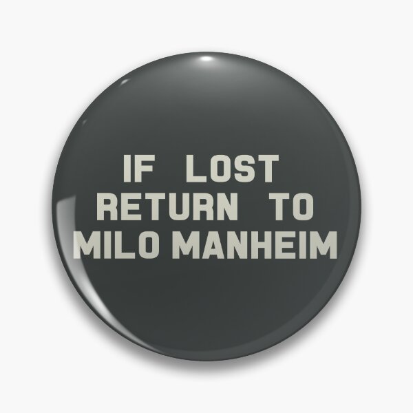 Item preview, If Lost Return to Milo Manheim Tee designed and sold by 2000sbabyangel.
